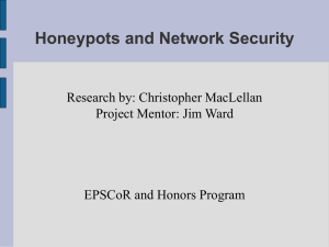 Honeypots-Presentation