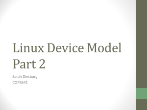 Linux Device Model Pt 2