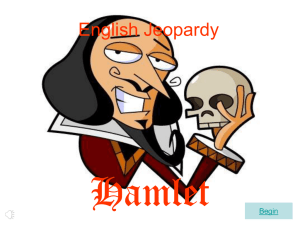 Hamlet Jeopardy