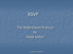 Overview of RSVP