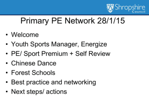 Primary PE 28 1 15  - Shropshire Learning Gateway