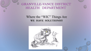 Granville-Vance District Health Department
