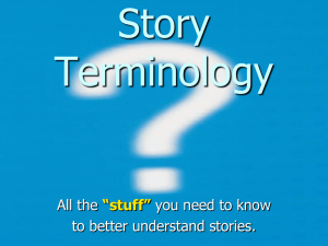 Story Terminology - SD43 Teacher Sites