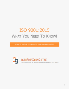 ISO 9001 – Why is it changing?