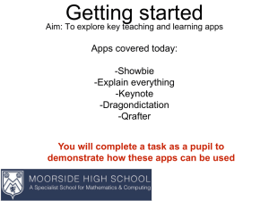 Getting started with ipad apps by Holly Turton