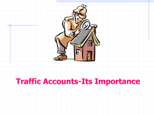 Traffic Accounts - C-TARA