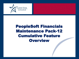 Maintenance Pack 12 Overview