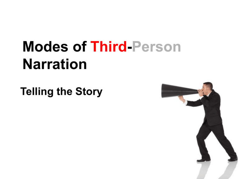 modes-of-third-person-narration