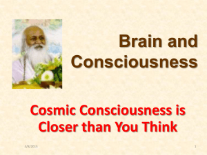 7. Cosmic Consciousness