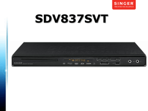 SDV837SVT Back Panel