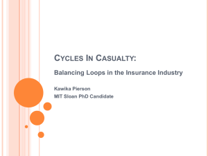 Cycles In Casualty: - System Dynamics Society