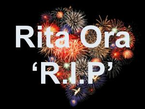 Rita Ora R.I.P