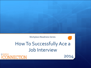 How To Successfully Ace a Job Interview