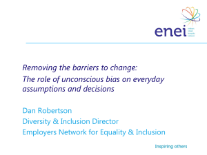 Removing the Barriers to Change