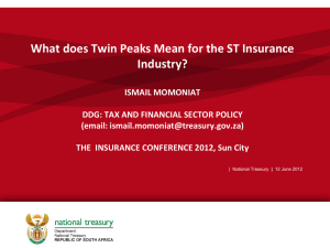 ISMAIL MOMONIAT DDG: TAX AND FINANCIAL SECTOR