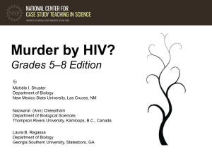 Murder by HIV