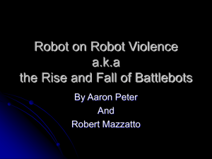 Rise and Fall of Battle Bots
