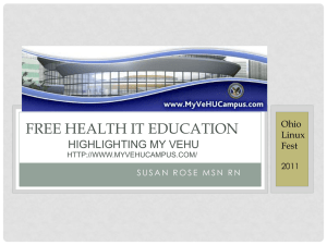 Free Medical IT Education