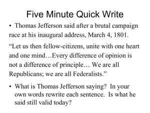 Ch 6_3 Jefferson Alters the Nation_s Course
