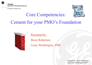 PM Core Competency Matrix