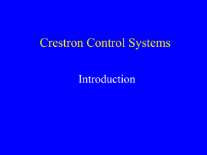 Crestron Introduction