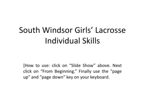 SW Girls` Lacrosse