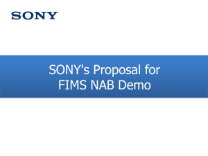 Sony`s_Proposal_for_FIMS_Demo