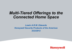 Honeywell Presentation (March 22, 2012)