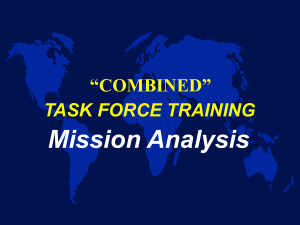 Mission Analysis - APAN Community SharePoint