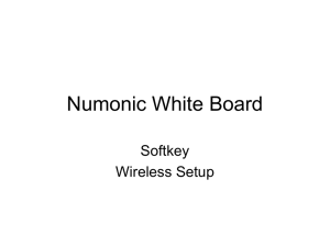 Numonic White Board