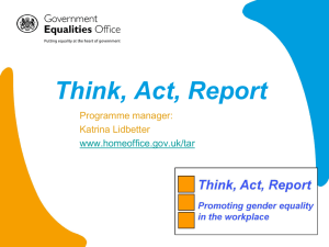 GEO Presentation from the Event - Employers network for equality