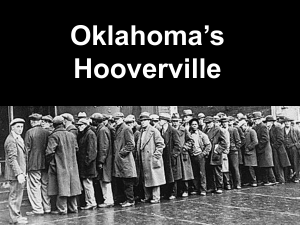 Oklahoma`s Hooverville