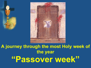 Holy Week