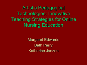 Edwards, Margaret_Presentation_APTs_Innovative