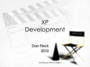 Agile and XP Development