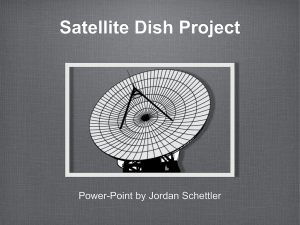 Satellite Dish Project