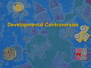 Controversies and Issues - University of Puget Sound