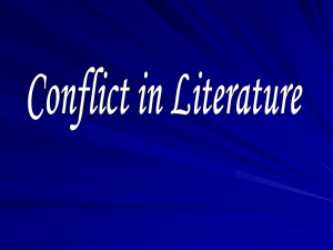 Creative Writing Conflict Powerpoint