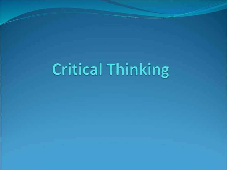 critical thinking consortium continuity and change