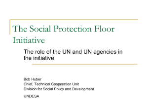 The Social Protection Floor Initiative