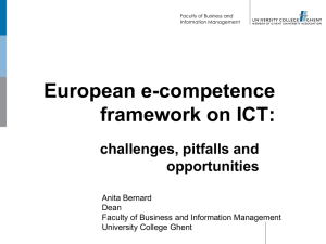 challenges, pitfalls and opportunities - ICIT-2012