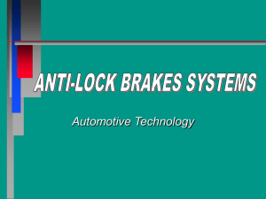 ANTI-LOCK BRAKES SYSTEMS