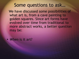 Chapter 2-How Should We Look At Art