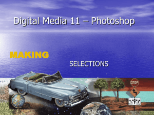 PhotoshopCS-Making Selections