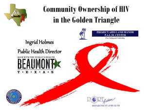 HIV Statistics for Jefferson County