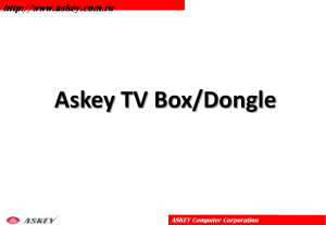 Askey TV Box/Dongle