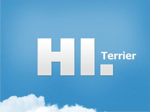 Introduction to Terrier