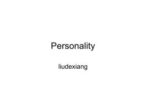 Personality