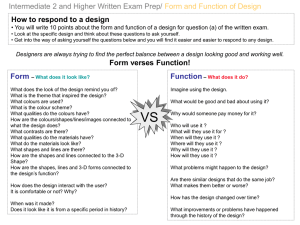 Int2 and Higher - Homework tasks - DESIGN