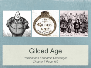 Corruption in Gilded Age